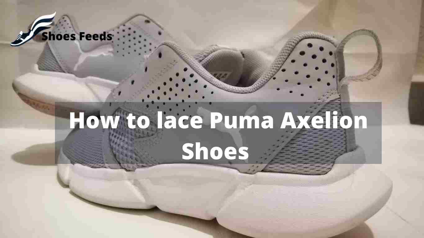 How to lace Puma Axelion Shoes