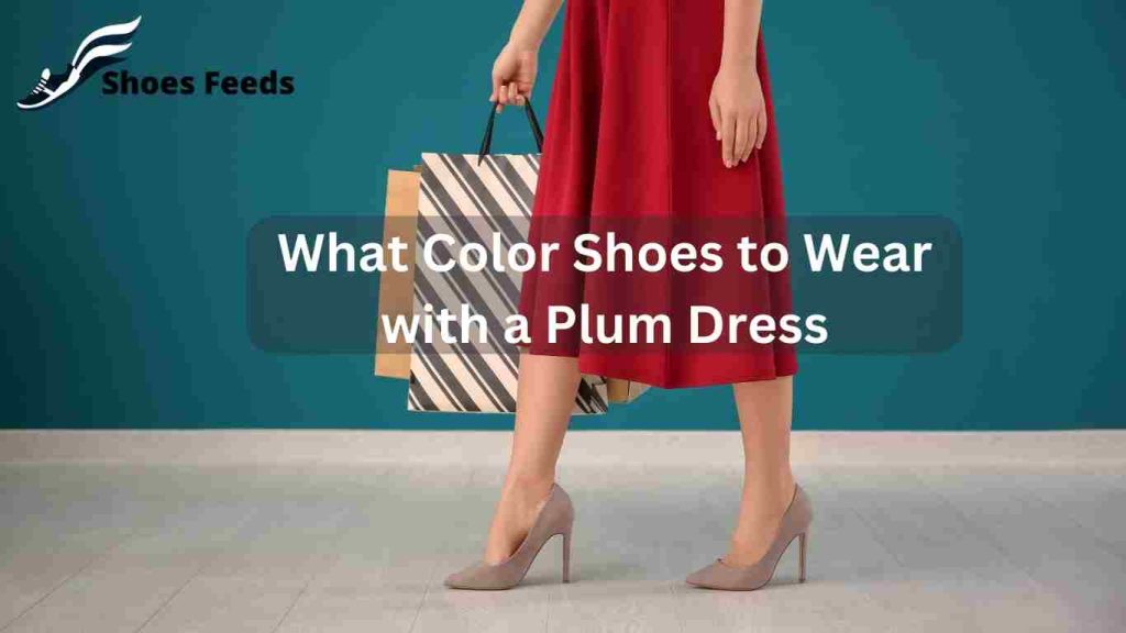 What Color Shoes to Wear with a Plum Dress